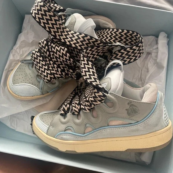 Lanvin Shoes Lanvin Curb Sneakers Comes With Box And Dust Bags